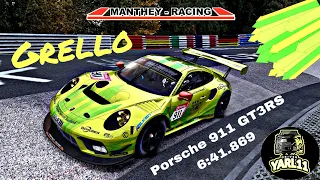 Assetto Corsa - Porsche 911 GT3R Manthey Racing "GRELLO" 24h - Nürburgring Nordschleife 6:41.869 BTG