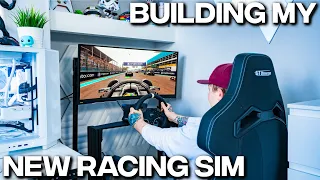 Building My Dream Racing Sim Setup! (feat. GT Omega PRIME, MSI QD-OLED, Moza R5)