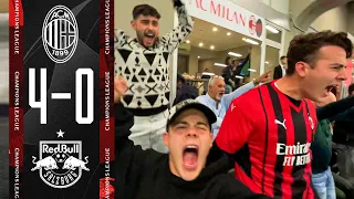 GOLEADA!!!!! OTTAVI ARRIVIAMO! - MILAN 4-0 SALISBURGO | LIVE REACTION SAN SIRO