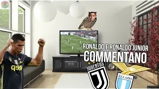 RONALDO e RONALDO JUNIOR commentano JUV-LAZ [SPECIALE 400'000]