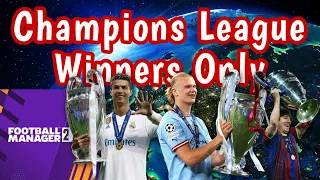 Building The Best Champions League Winning Team...