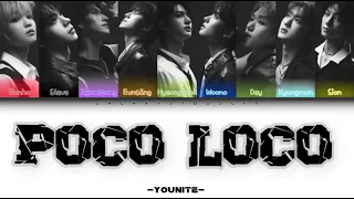 YOUNITE (유나이트) - POCO LOCO (HAN/ROM/ENG color coded lyrics)