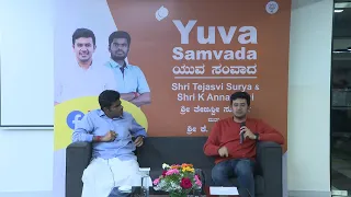 Yuva Samvada | Tejasvi Surya and K Annamalai