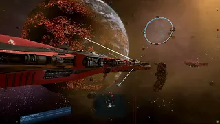 X4  Foundations: Terran fleet action showcase, with the good and the bad