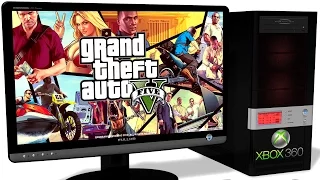 XENIA Xbox 360 Emulator - Grand Theft Auto V (GTA 5). OpenGL. Test run on PC #1