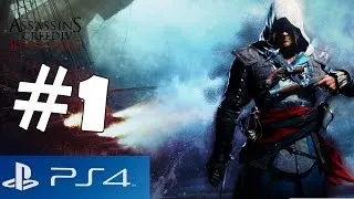 Assassin's Creed 4 Black Flag Walkthrough Part 1 PS4 Gameplay Let's Play Playthrough [1080p HD] IV