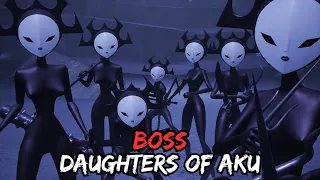 SAMURAI JACK: BATTLE THROUGH TIME - BOSS #8 : The Daughters of Aku