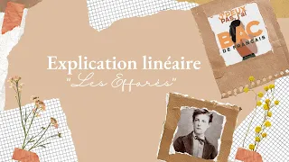 EXPLICATION LINÉAIRE "LES EFFARÉS", ARTHUR RIMBAUD