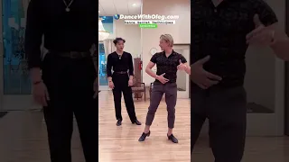 Samba Whisk basic action tutorial - ballroom dance lessons in Beverly Hills by Oleg Astakhov