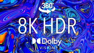 8K HDR Digital Art ｜ Pandora 1 ｜ 360° VR Tunnel ｜ Dolby Vision