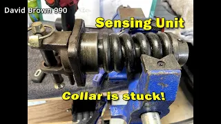 Sensing Unit Examination | Internals disassembly/reassembly | David Brown 990 #2