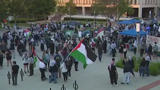 College campus pro-Palestine protests extend to UC Irvine