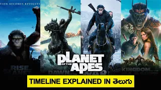 Planet Of The Apes Movies Timeline Explained In Telugu