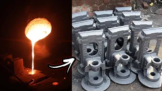 How to Make a Water Pump at Factory | water pump | metal casting | Tube Well pump | casting factory