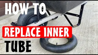 How To Change Wheelbarrow Tire Tube [5 STEPS]