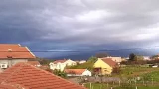 Big storm in Montenegro