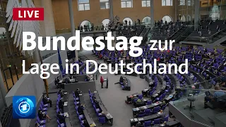 Bundestag: "Situation in Deutschland" | u.a. mit Merkel, Baerbock, Laschet, Scholz | via @phoenix