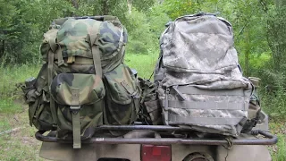 Military Surplus Packs: Medium Alice vs. Medium Molle