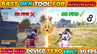 How To Lag Fix Bgmi || GFX TOOL FOR BGMI || gfx tool for bgmi settings and best tool for bgmi 90 fps