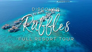 RAFFLES MALDIVES MERADHOO 2023 🌴🏝 Is this THE Best Resort in the Maldives ? (4K UHD)