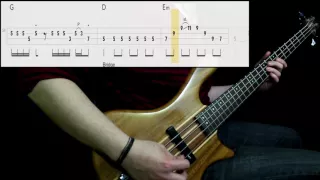 U2 - Sunday Bloody Sunday (Bass Cover) (Play Along Tabs In Video)