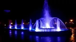 Druskininkai musical fountain 03.04.2015