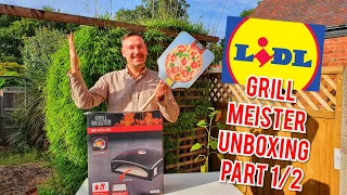 Unboxing the Lidl Grill Meister BBQ Top Pizza Oven, Part 1/2 - Steven Heap