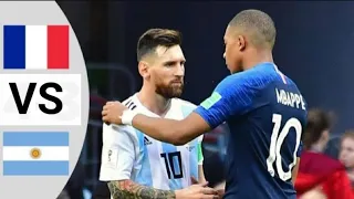 আর্জেন্টিনা VS ফ্রান্স Lionel Messi vs France (World Cup 2018) English Commentary Football2022:TM