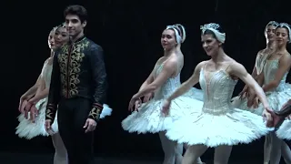 'Swan Lake.'  Royal Ballet.  Curtain Call.  28/02/22.  Mayara Magri/Cesar Corrales.
