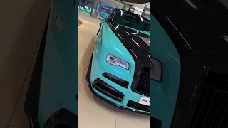 The Rolls-Royce Wraith Mansory Spirit of Turquoise