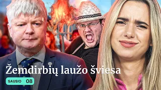 MERGAITĖS PAIEŠKOS | Žemdirbiai vs. Navickas | Netanyahu puolimas | putkos dovanos | Tiek žinių