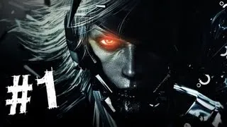 Metal Gear Rising Revengeance Gameplay Walkthrough Part 1 - Guard Duty - Mission 1