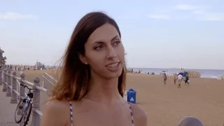 Claire looks for guys on the beach - Young, Trans and Looking for Love: Preview - BBC Three