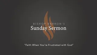 Faith When You’re Frustrated with God — Bishop Barron’s Sunday Sermon