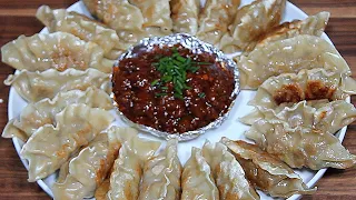 Fried mandu dumplings #brunch #lunch #breakfast #beef #pork #sweetsauce