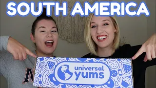 TASTING SOUTH AMERICAN SNACKS! Universal Yums | Super Yum Box | August 2022