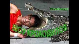 ШОУ Крокодилов в Паттайя Тайланд!  Crocodile SHOW Pattaya Thailand!