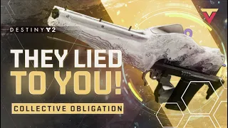 Collective Obligation - They Lied To You (Destiny 2 PVP)