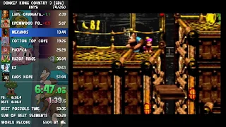 [Former WR] Donkey Kong Country 3 GBA Any% 50:58