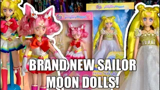 BRAND NEW SAILOR MOON dolls?! Bandai Style Chibiusa & Princess Serenity 30th anniversary