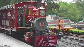 [2020] Disneyland Railroad: Grand Circle Tour - Disney Steam Locomotive ride | 1080 60fps | Wide POV