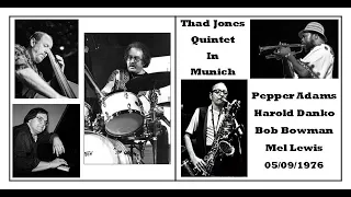 06/09/1976 - Pepper Adams & Thad Jones Quintet