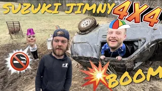 VISPEN RULLAR MED SUZUKI JIMNY (OFF-ROAD) 4X4 // Jag fixar Extrem Enduro Hojen för säsongen 2023