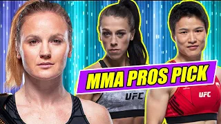 MMA Pros Pick ✅ Joanna Jędrzejczyk vs. Weili Zhang - Part 2 👊 UFC 275