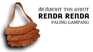 Paling gampang - Cara Membuat Tas Renda Renda Paling cepat dan gampang