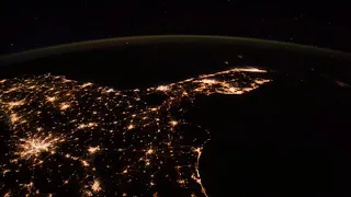 Flying Over the Earth at Night II