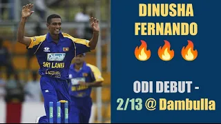 DINUSHA FERNANDO | ODI DEBUT - 2/13 @ Dambulla | 1st ODI | ENGLAND tour of SRI LANKA 2003
