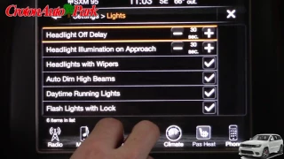 How to Customize Your Jeep Grand Cherokee Uconnect® Touchscreen Menu