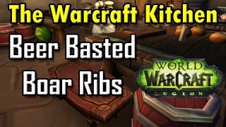 Warcraft Kitchen: Beer Basted Boar Ribs