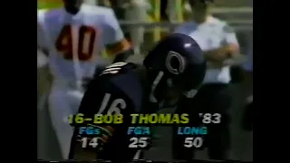 1984 Week 1 - Tampa Bay at Chicago